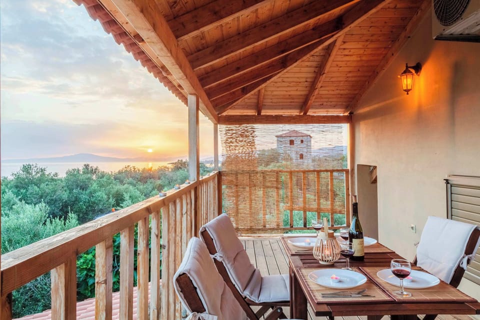 Experience culinary bliss in the generously spacious outdoor dining area