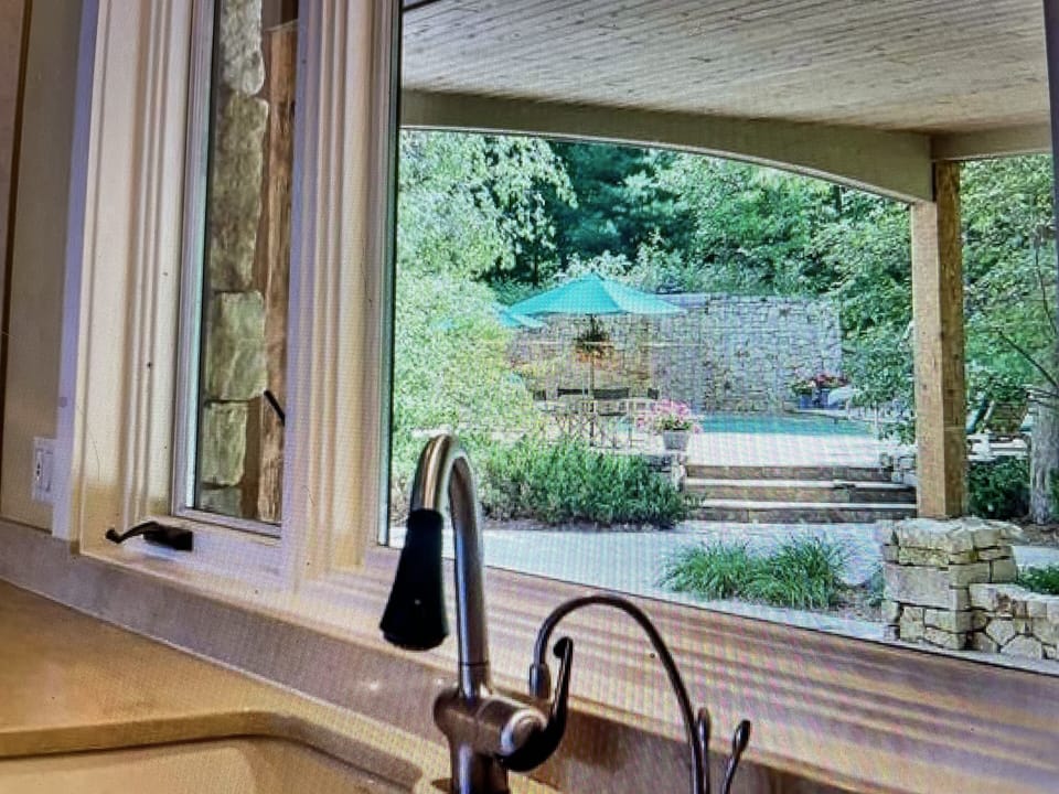View from the kitchen window