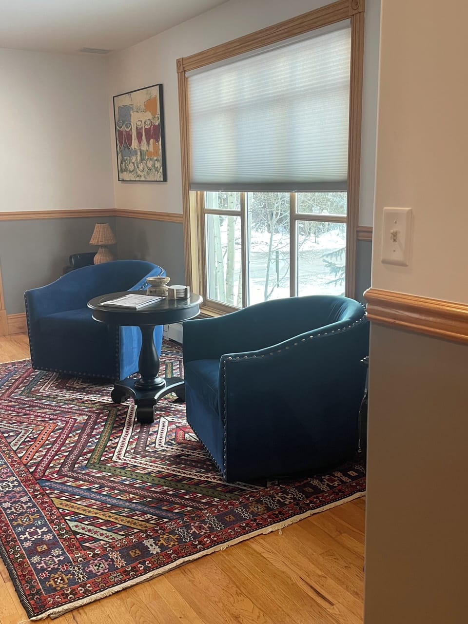 Sitting area main floor