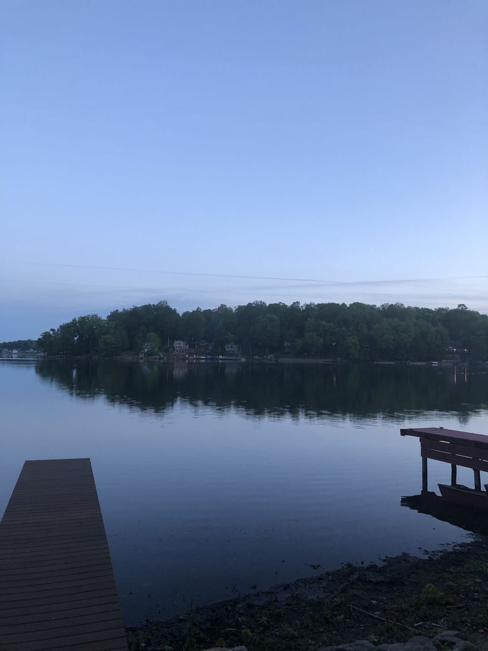 Evening on Findley Lake.