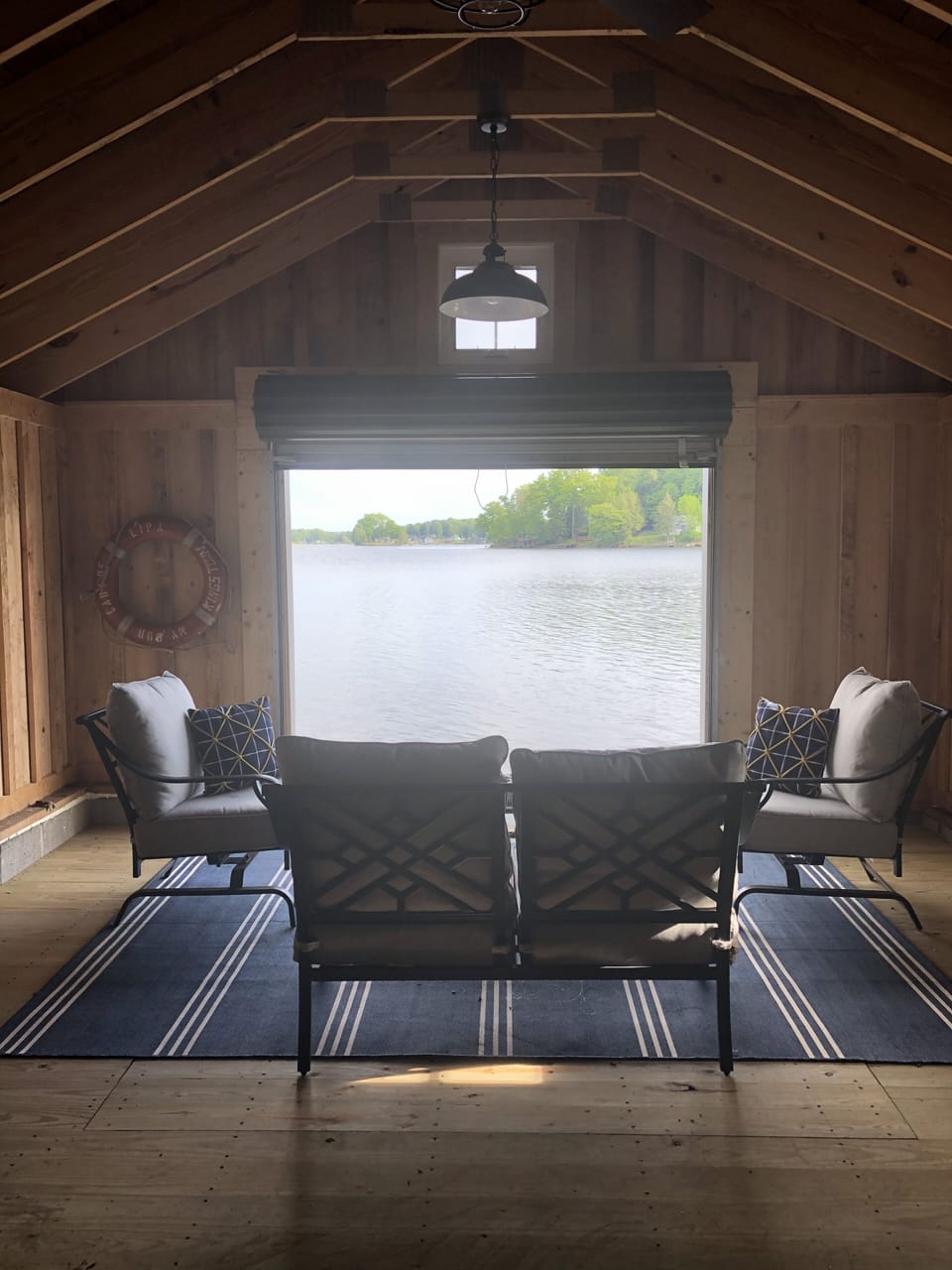 View from the boathouse.