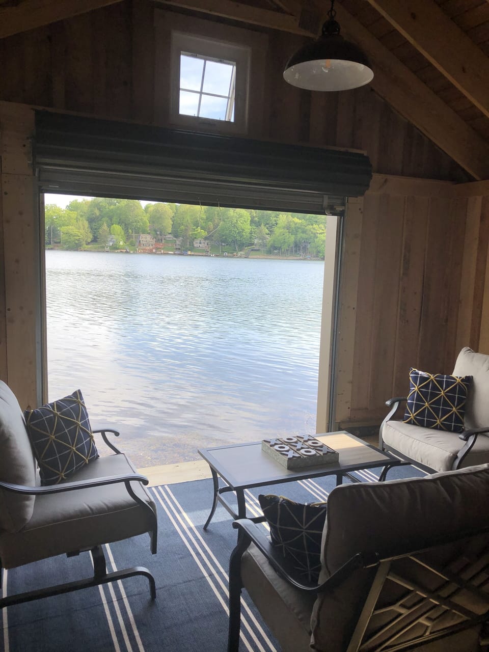 View from the boathouse.