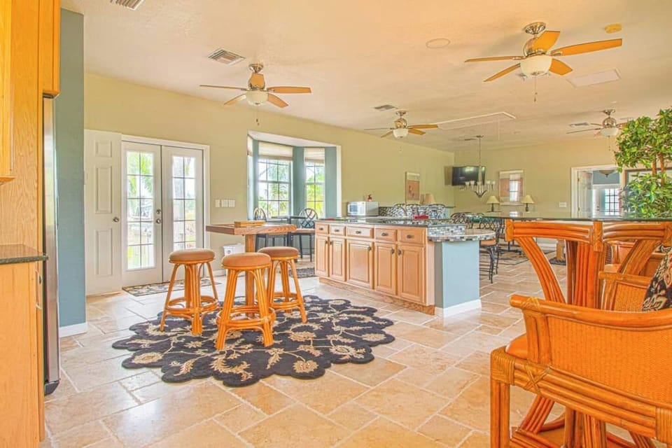 Second Kitchen In Open Floor Plan Of Gaming/Livingroom.  