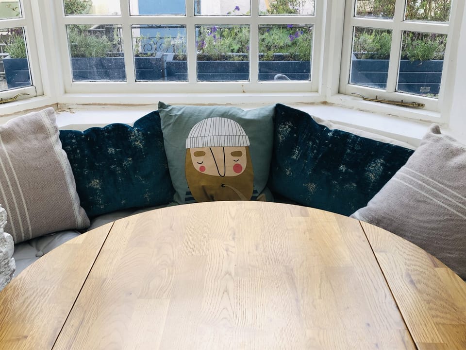 Inside Dining area for 4 people