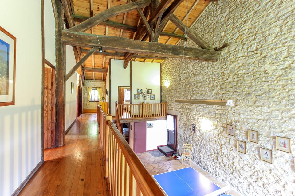 Bedrooms on the upper floor, there is also a bedroom on the ground floor