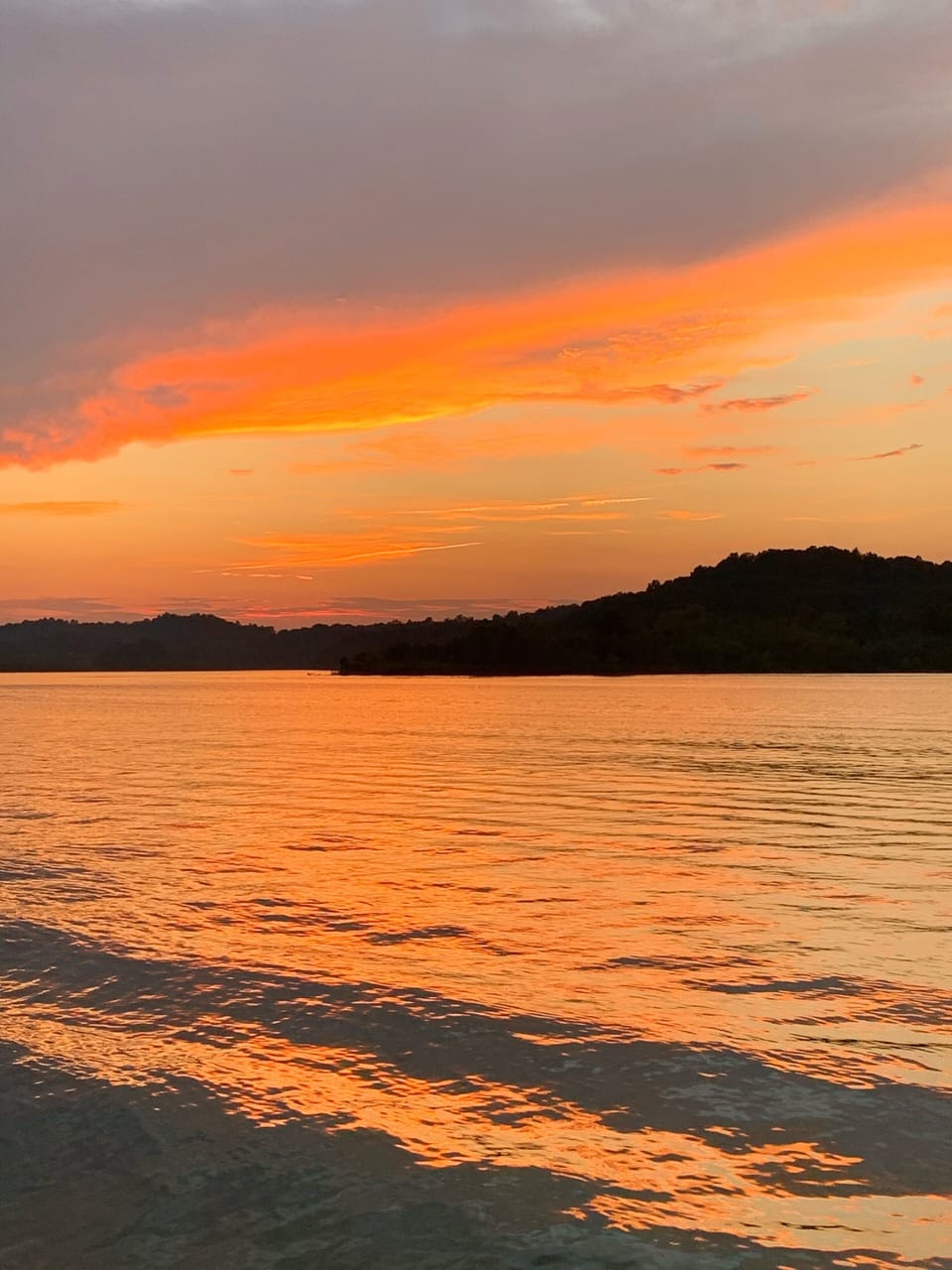 Sunset from our Dock