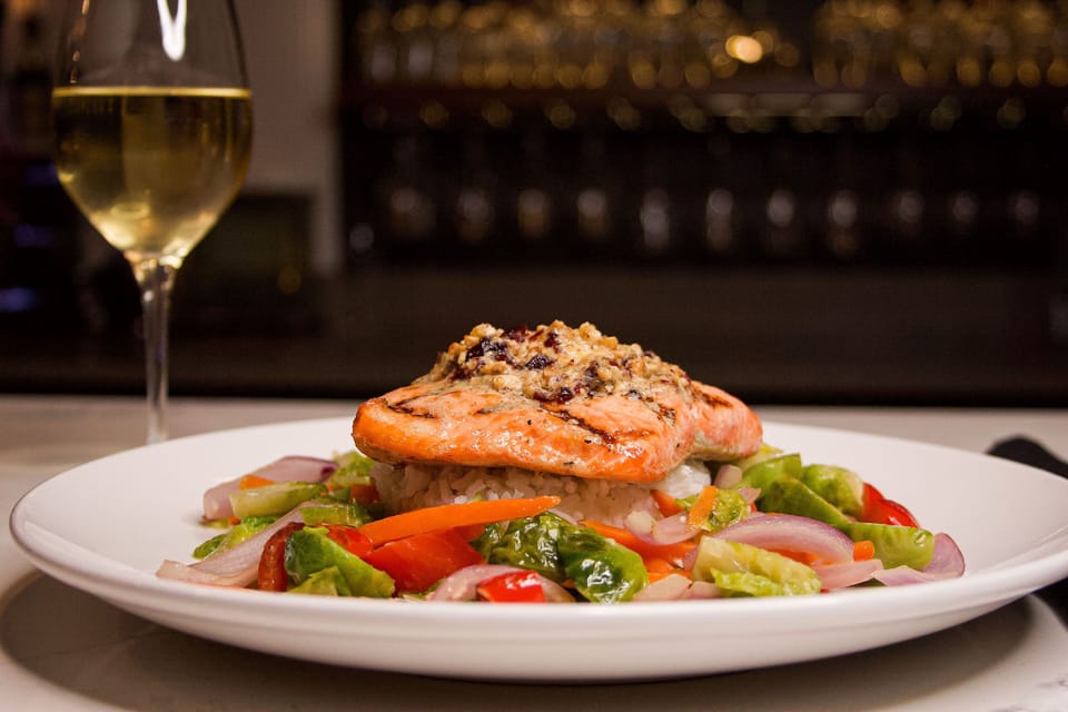 Phenomenal cuisine and wine selection