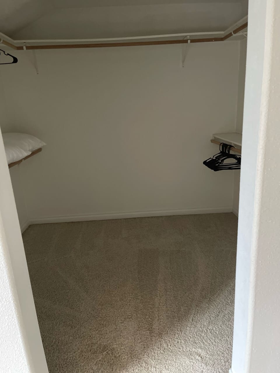 Large walk-in master closet