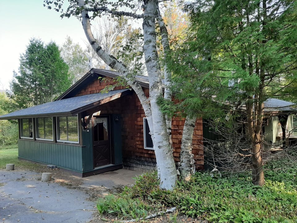 Ample parking in front of house 