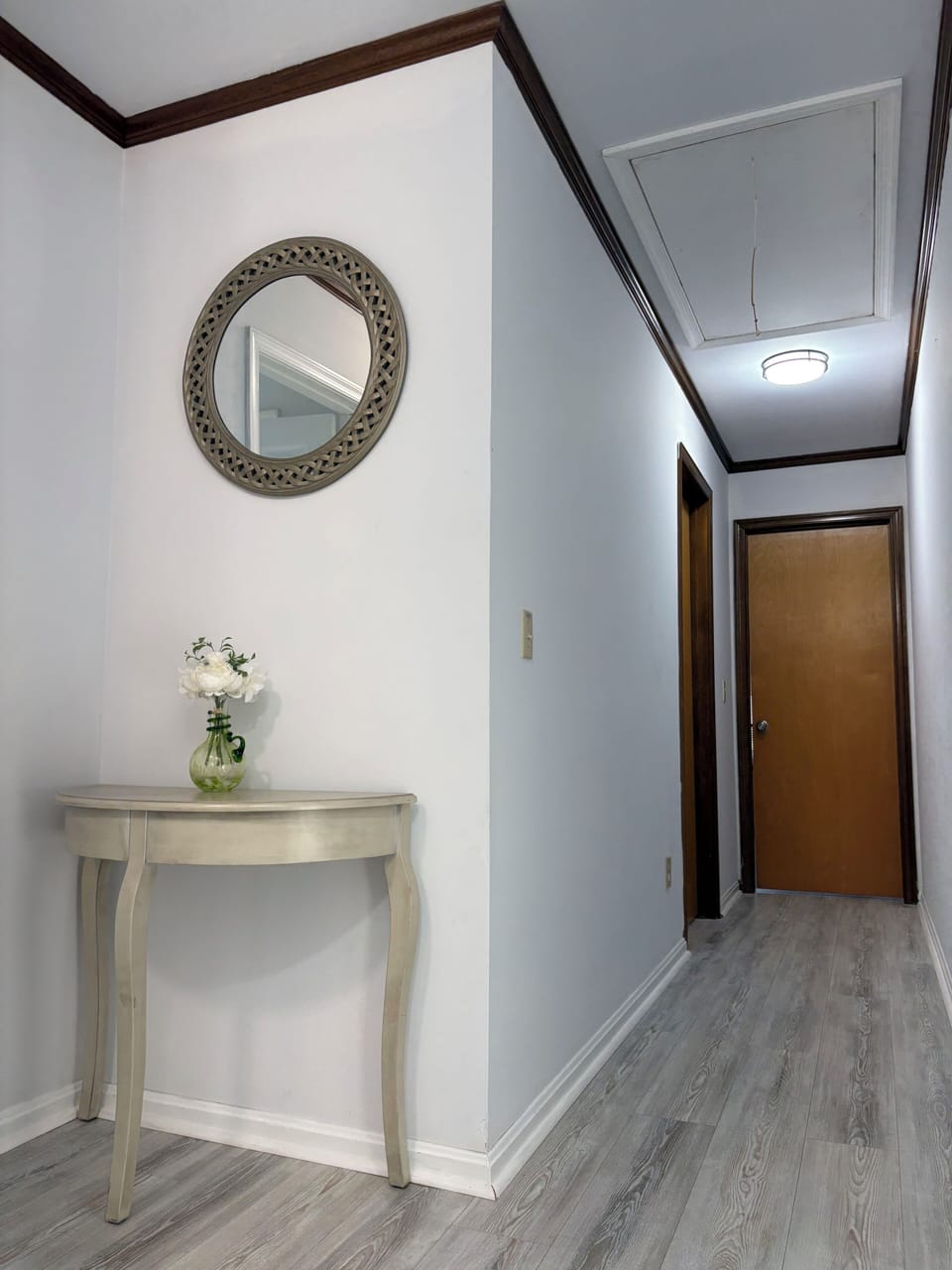 Hallway to kids room