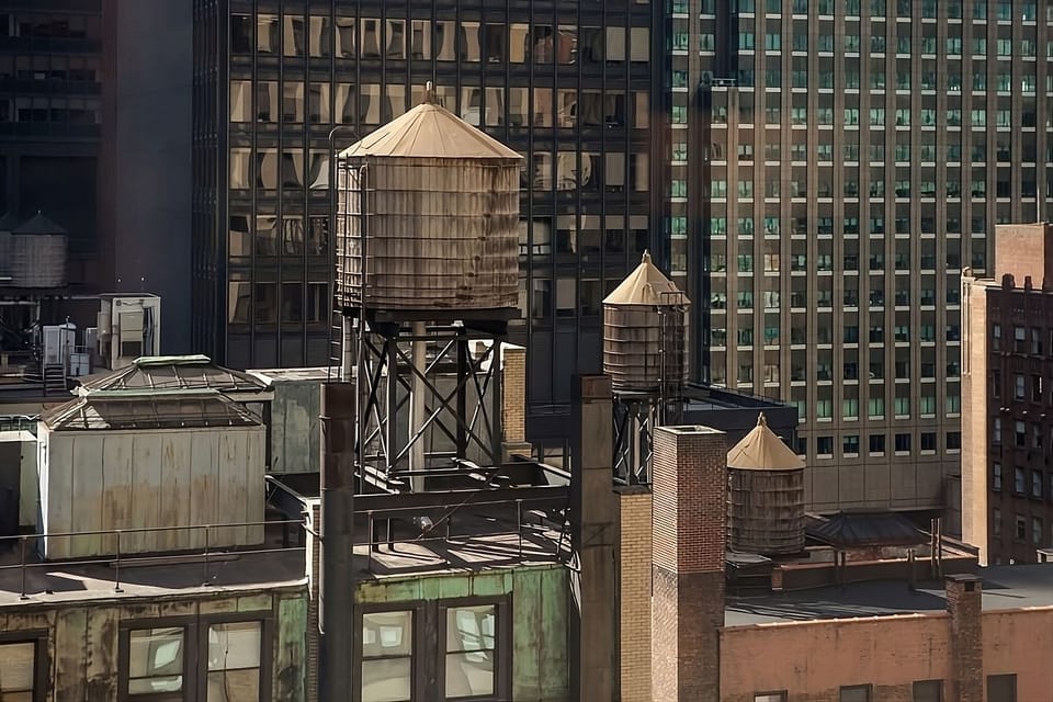 Soak in classic city rooftop views and urban energy.