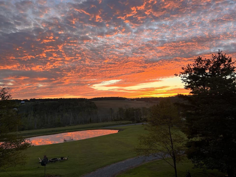 Beautiful sunset a guest captured on 
8-10-22 

