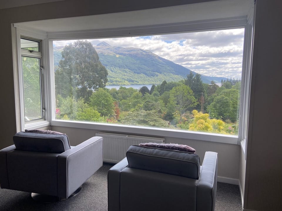 View from lounge picture window