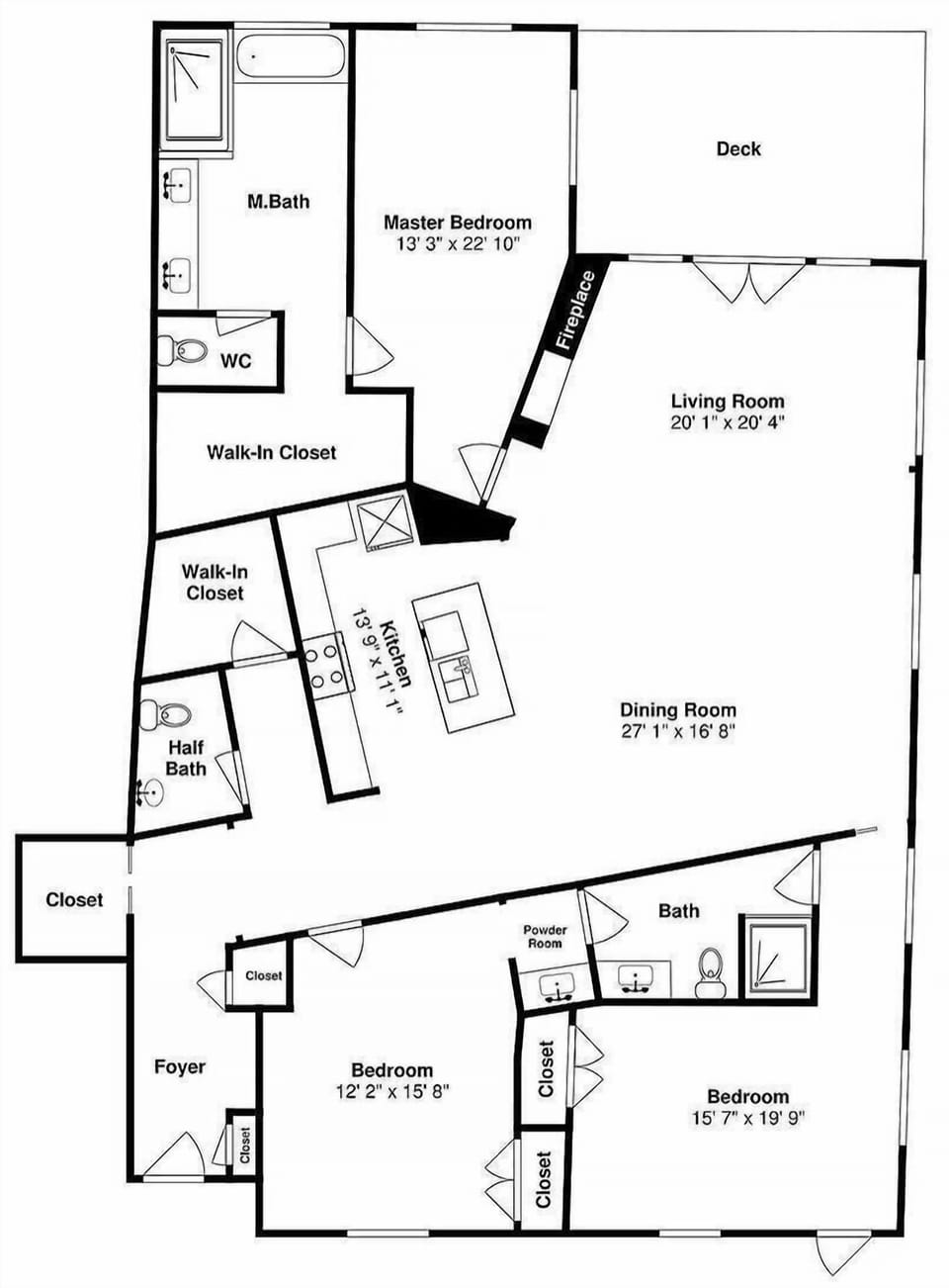A detailed floor plan shows your spacious vacation rental layout with multiple bedrooms, bathrooms, and an open living area.