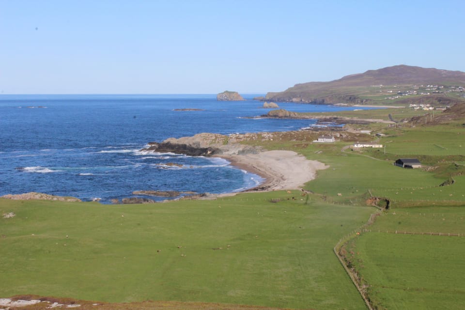 Ballyhillion pebble beach a few minutes drive from SolasTobann ArtHouse