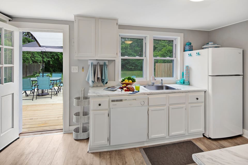Fully equipped kitchen