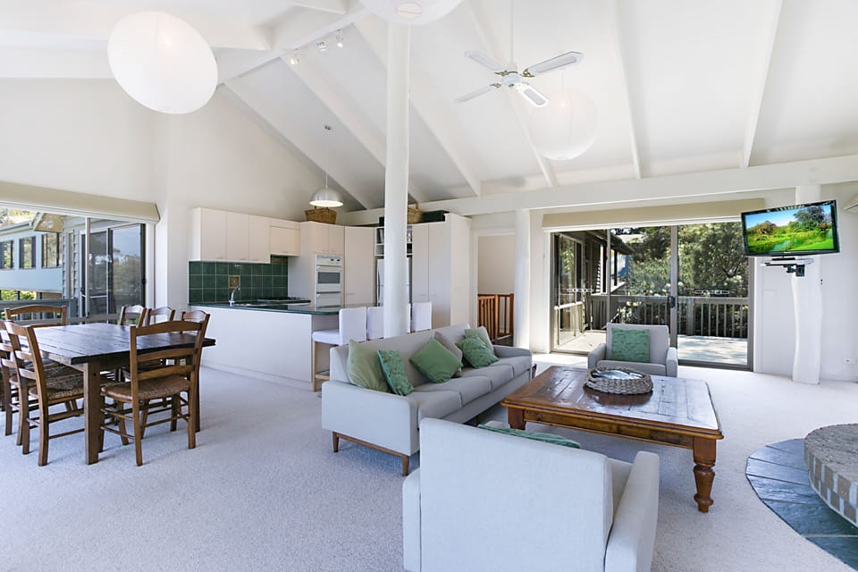 Living area from the south 