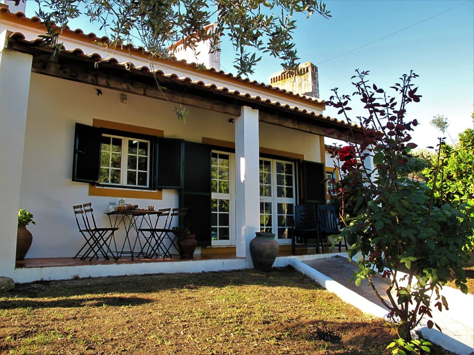 Fachada sul da casa.