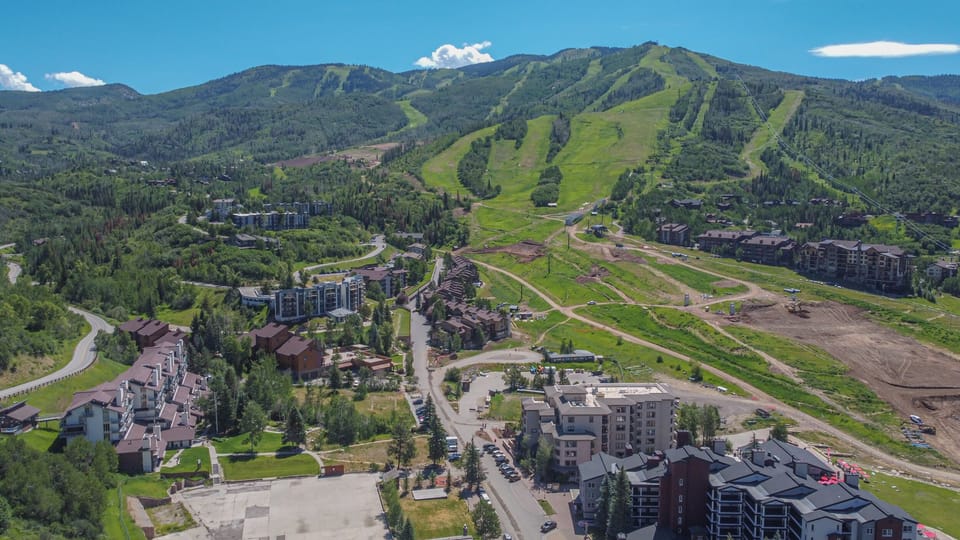 Aerial view of Mt. Werner