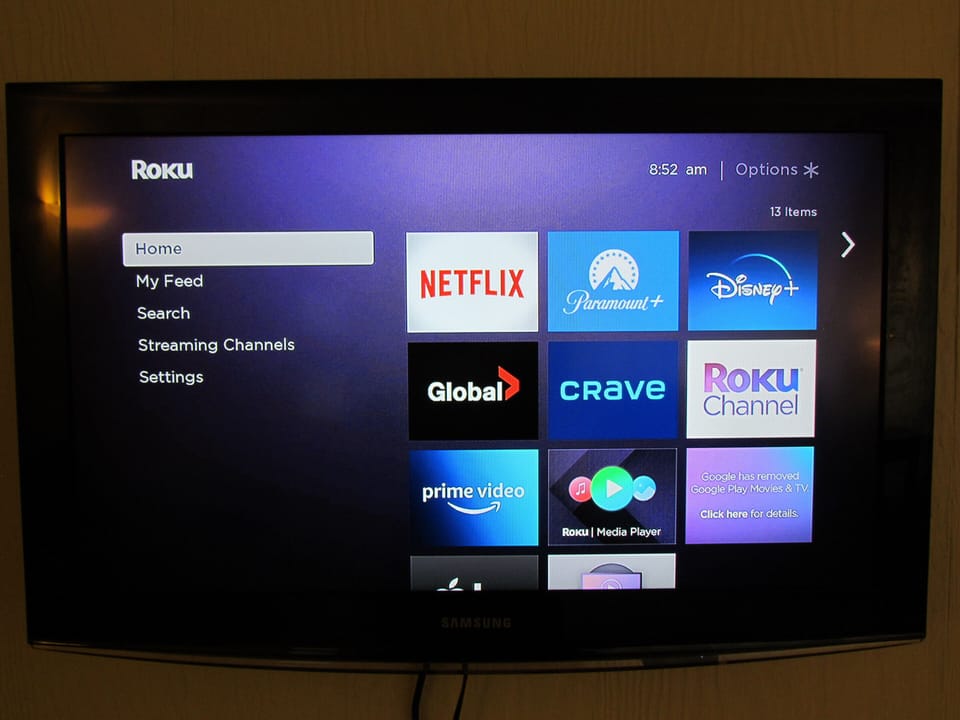 Use your favourite streaming service.