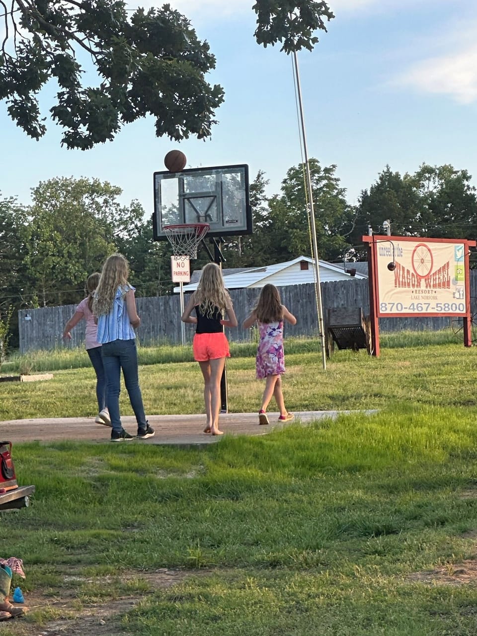 Basketball Court next door