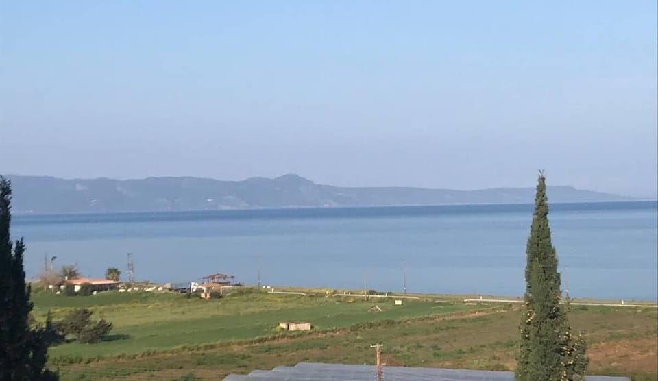 View from the villa over the Med