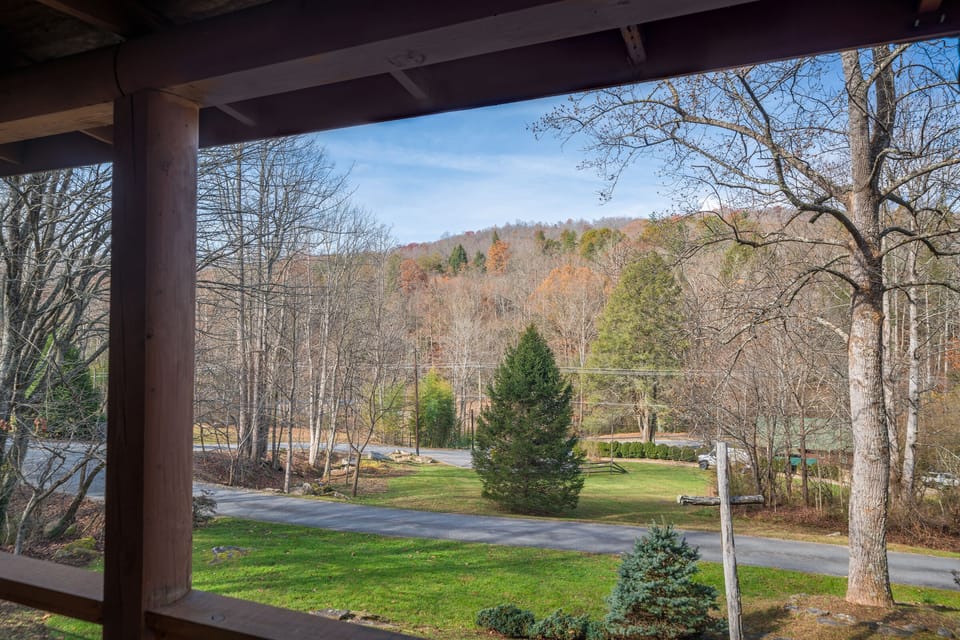 View from front porch
