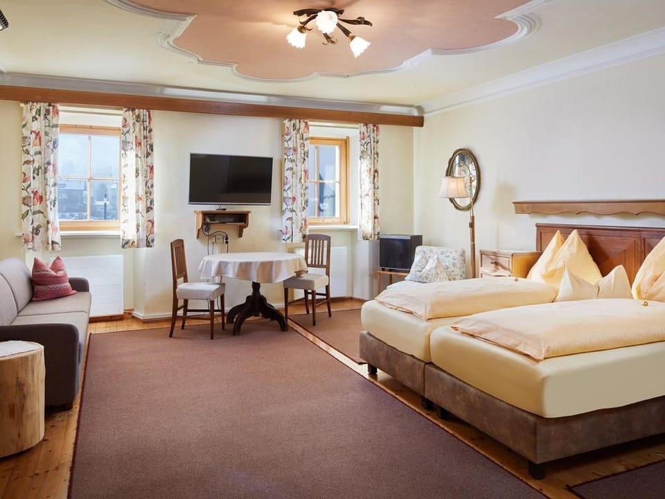 Single room - Oberbräu Bed and Breakfast in Salzburgerland