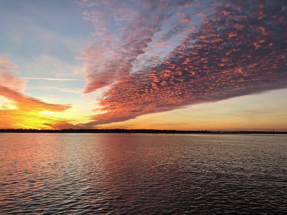 Sunsets in our backyard!