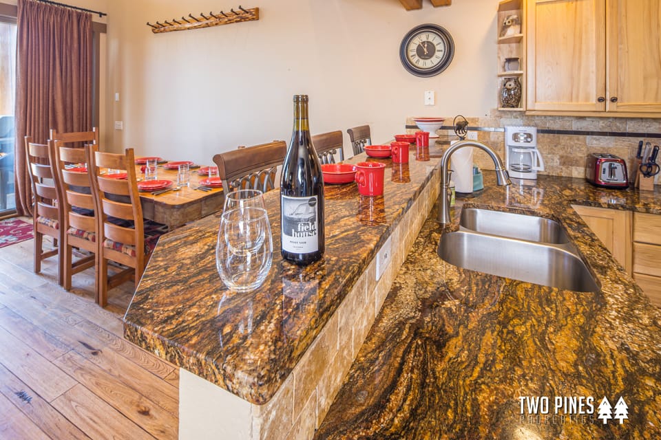 Bar Seating for 3 Guests