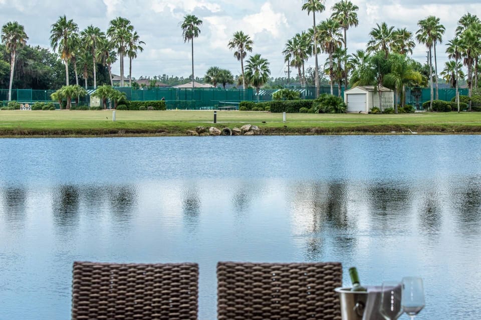 Saddlebrook Tennis Academy courts just across Lakeside!