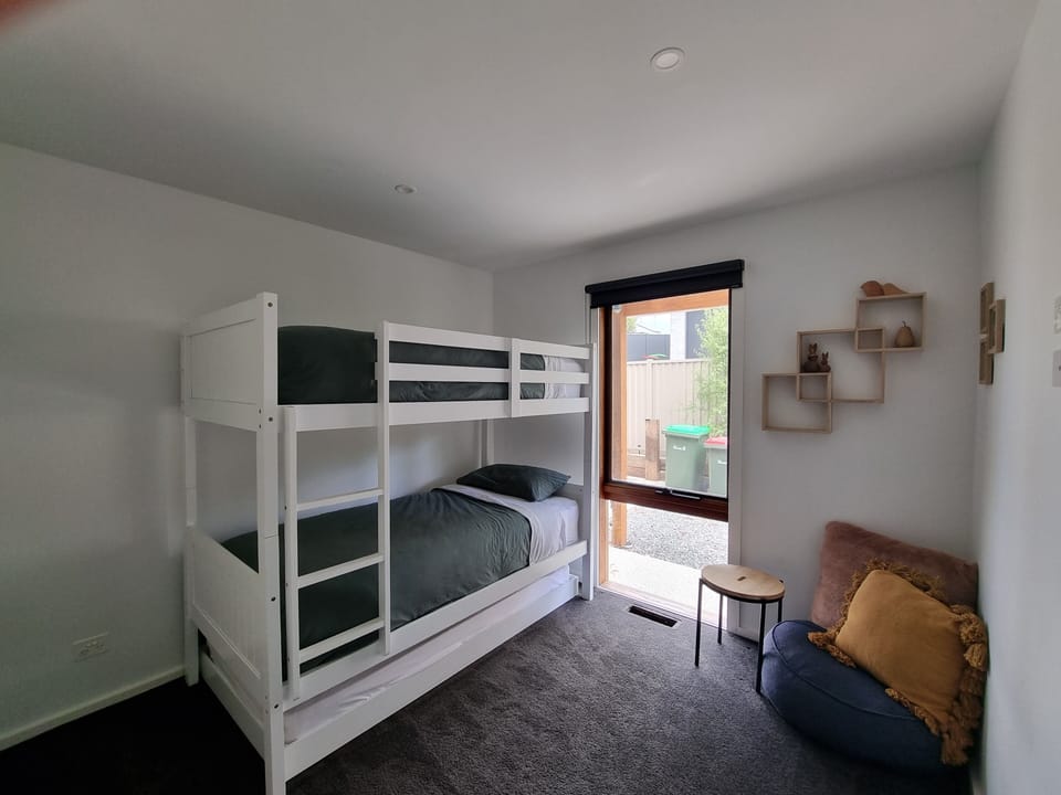 Bedroom Three- A set of Bunk beds and Trundle. 
Sleeping  3 guests 