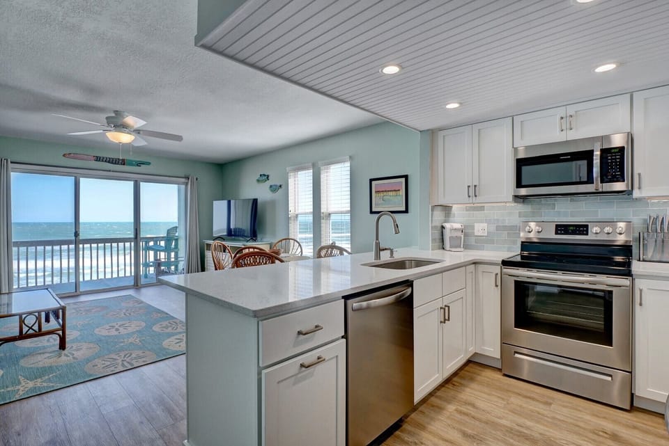Kitchen and Living Area