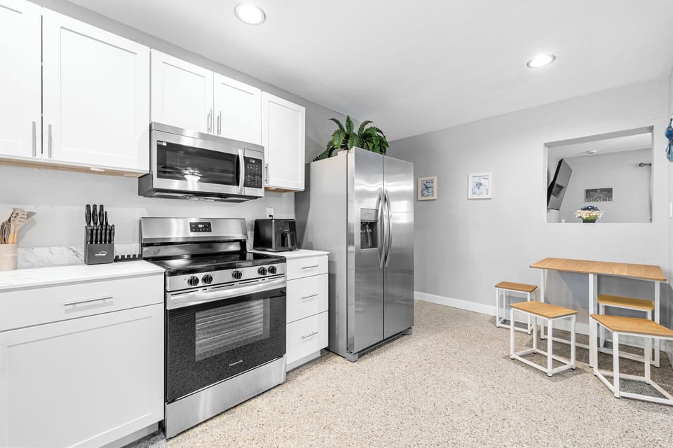 Well equipped kitchen for your culinary needs