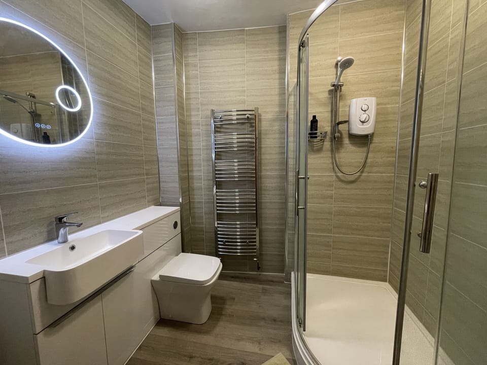 Bathroom 2, ensuite for bedroom 3