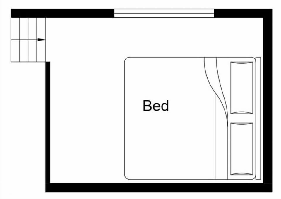 Loft bed.