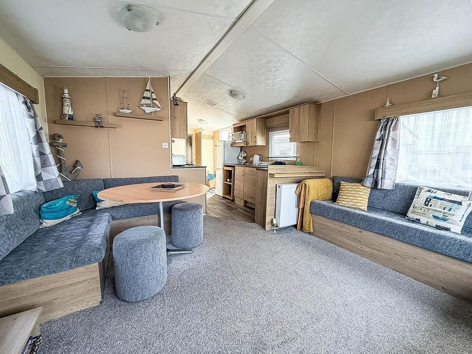 This thoughtful open design not only maximises your living space, but also creates a cosy, communal hub for sharing stories, planning tomorrow's journey, or simply watching the world go by.