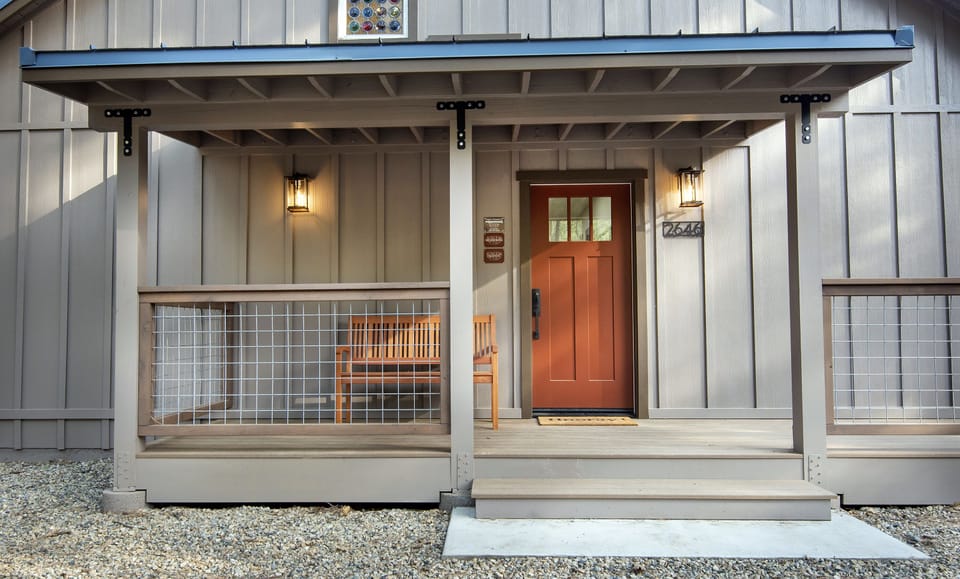 Front of the cabin