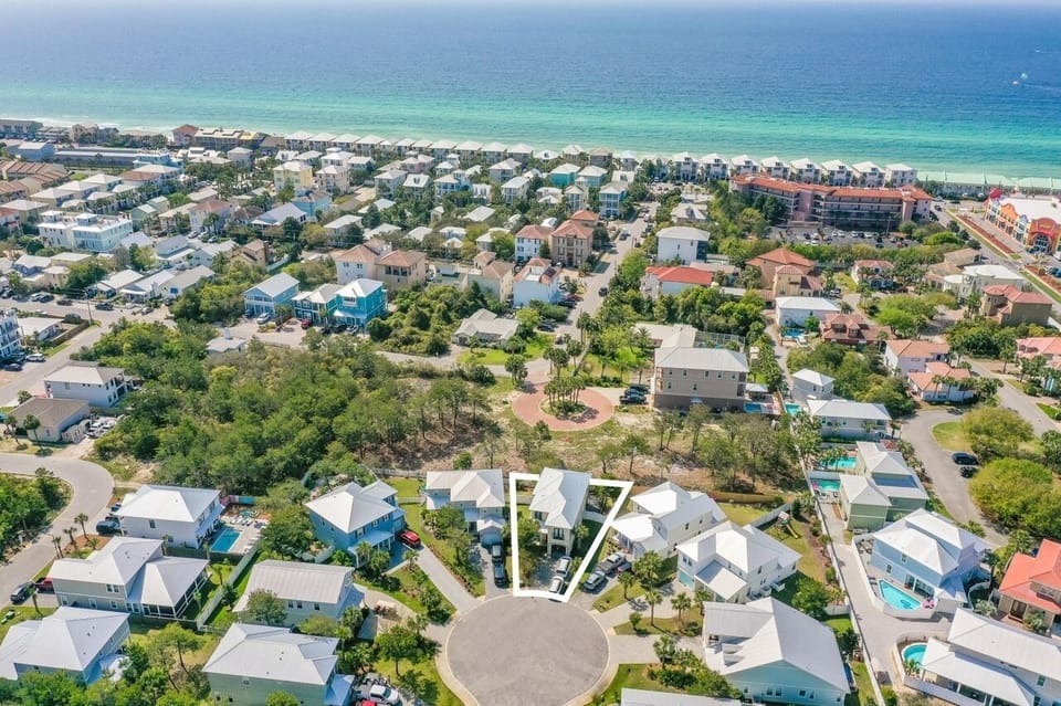 sea view from above - drone shot