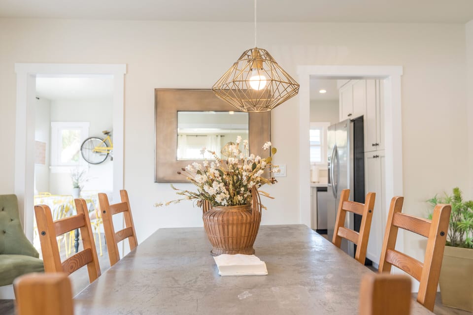 Living room dining table 