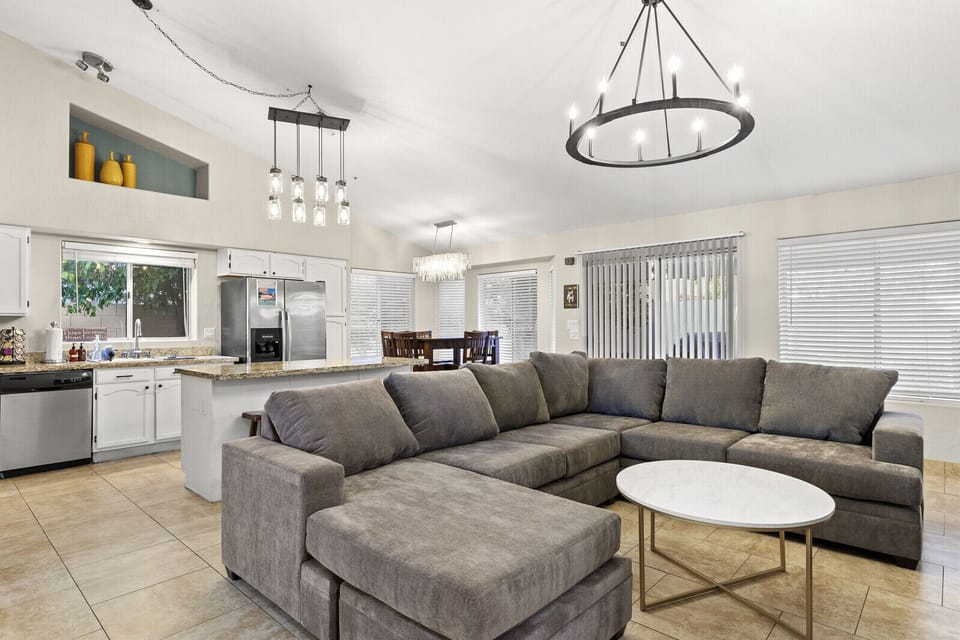 Open floor concept