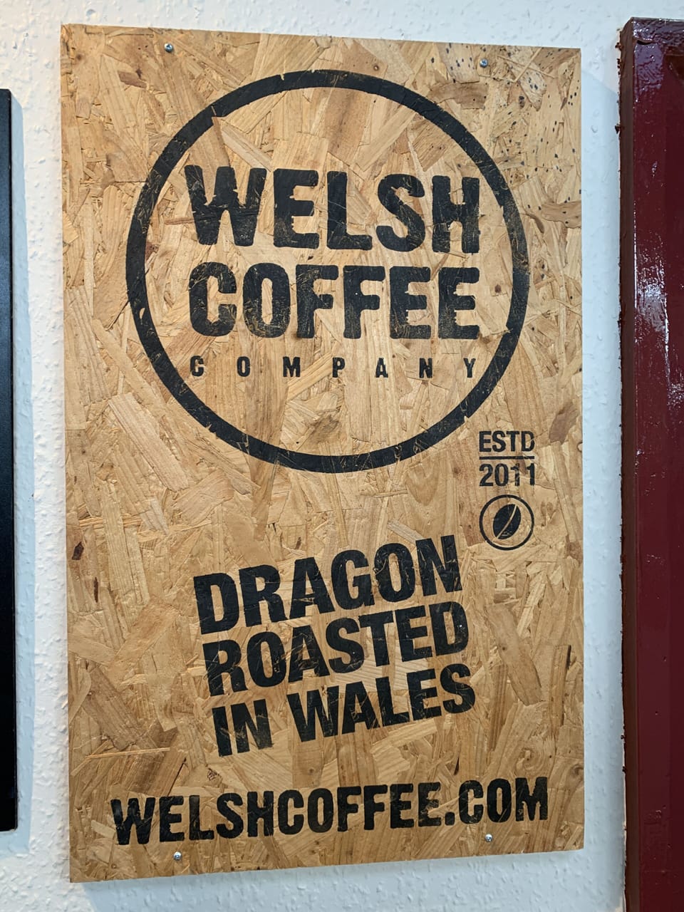 Welsh Coffee in The Old Libary 750 steps from Annex 