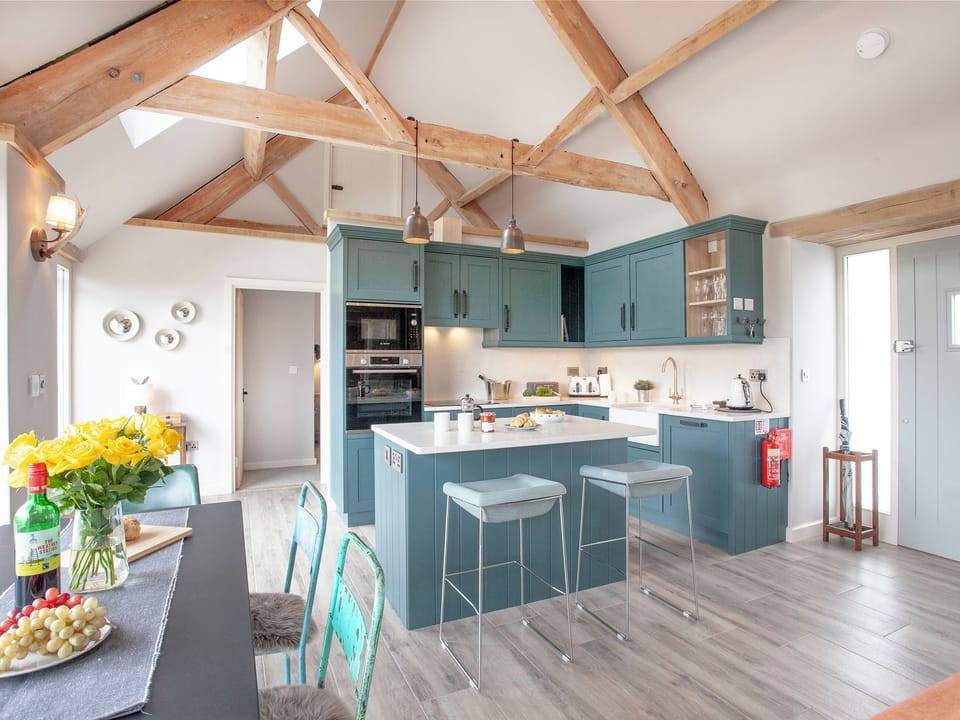 Open plan living space | Old Farm Barn, Southwood, near Glastonbury