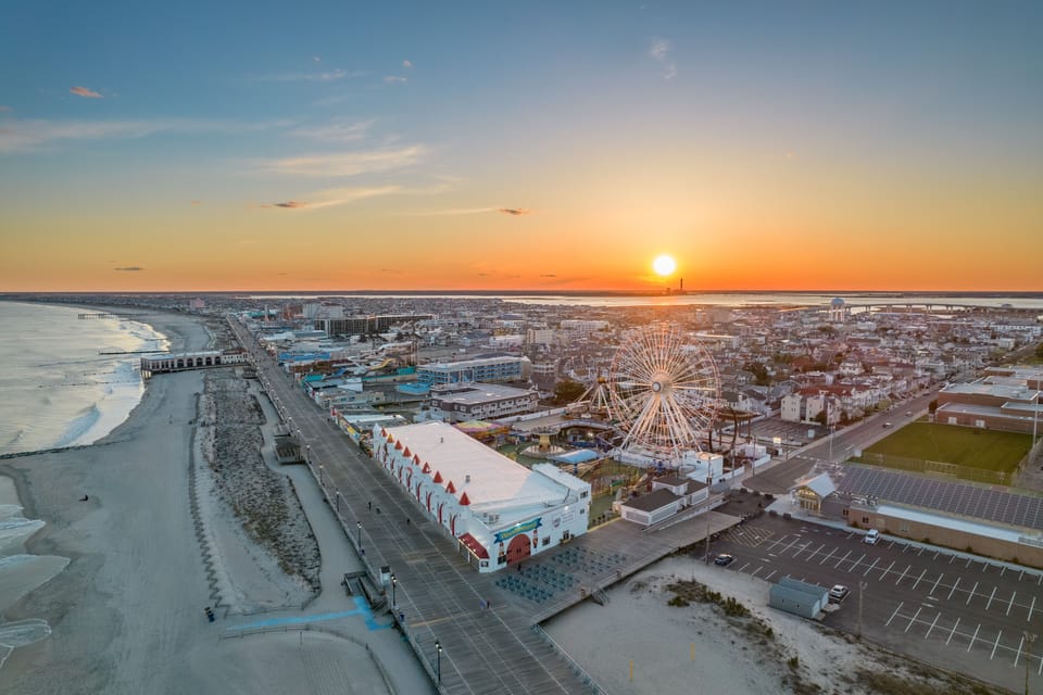Our condo is just a short walk to the boardwalk and beach!