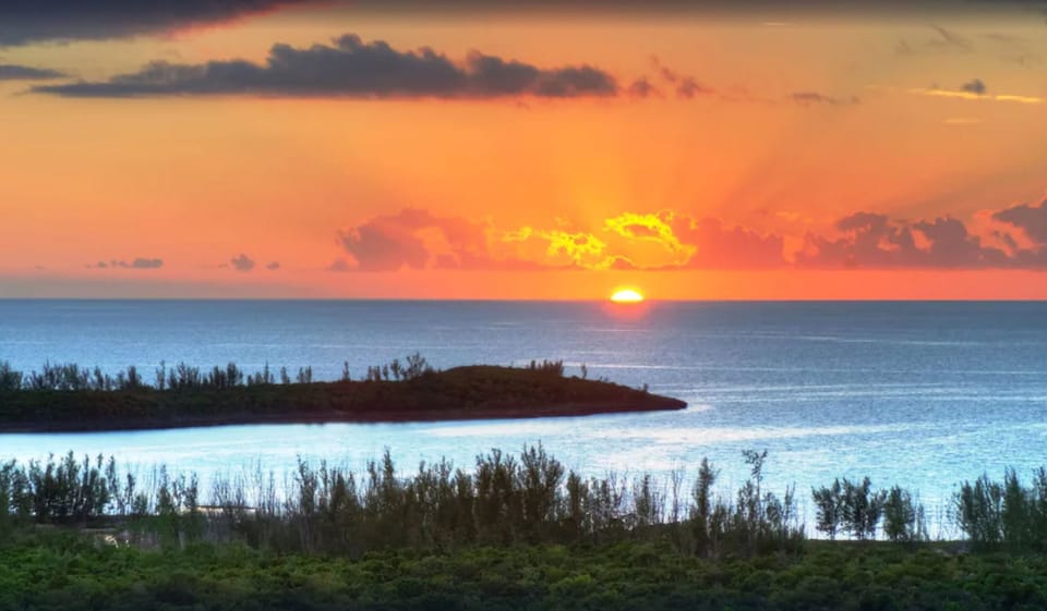 The sunrises and sunsets ain't too shabby either!!!