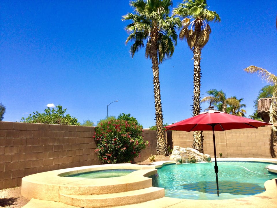 Pool or spa can be heated in winter months for additional fee