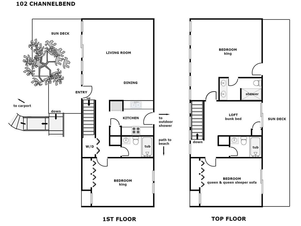 Always Beachin Floor Plan