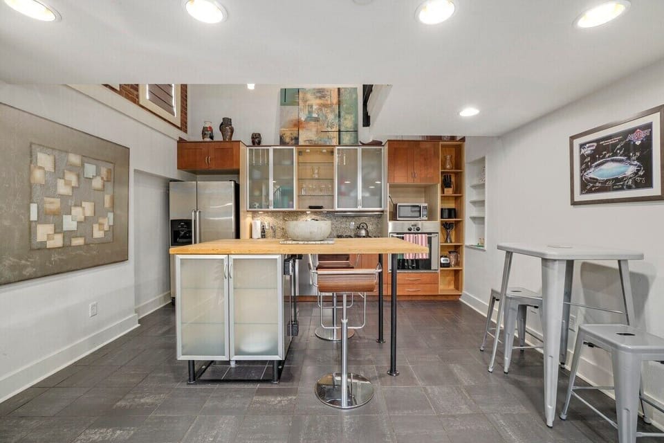 Our kitchen is fully stocked with everything you need to create your favorite dishes.