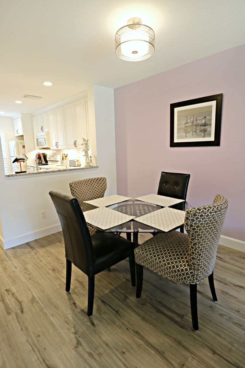 St. Augustine Beach Rentals Dining Room