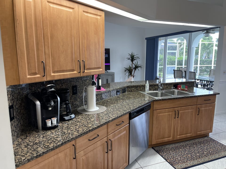 Fully stocked kitchen for any chief to Cook or BBQ